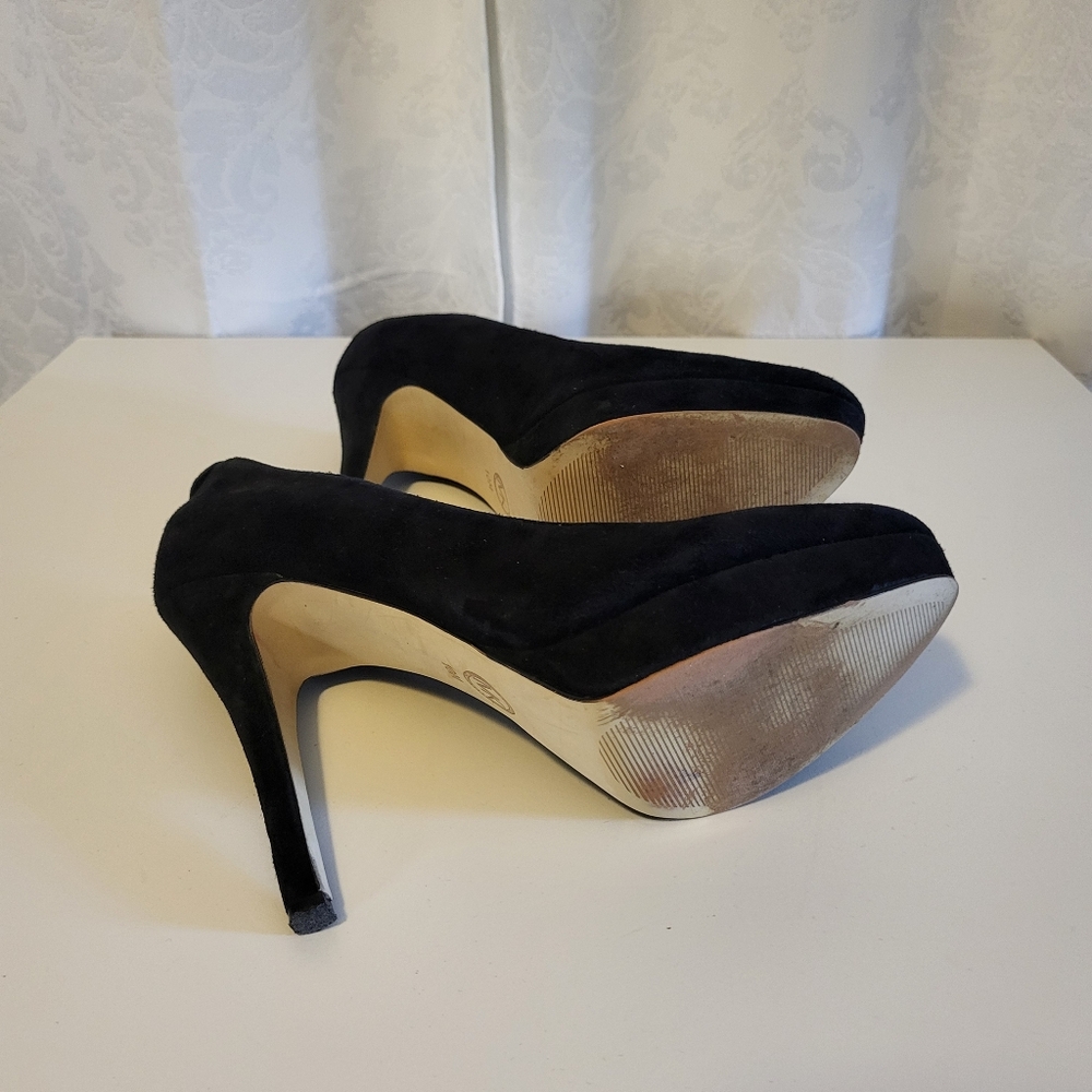 Michael Kors Black Stiletto Heels, Shoes, Pumps, Suede Size 10m - Picture 5 of 15